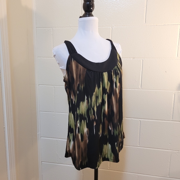 CLEANOUT SALE Tiger Eye Business Casual Top - Picture 2 of 5